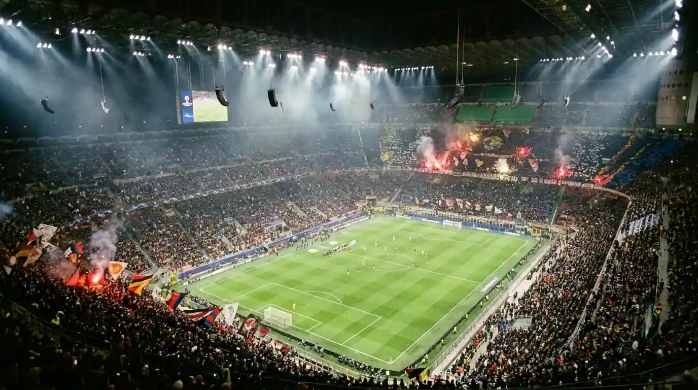 Grafico della liquidità delle quote Champions League rispetto ai campionati nazionali europei